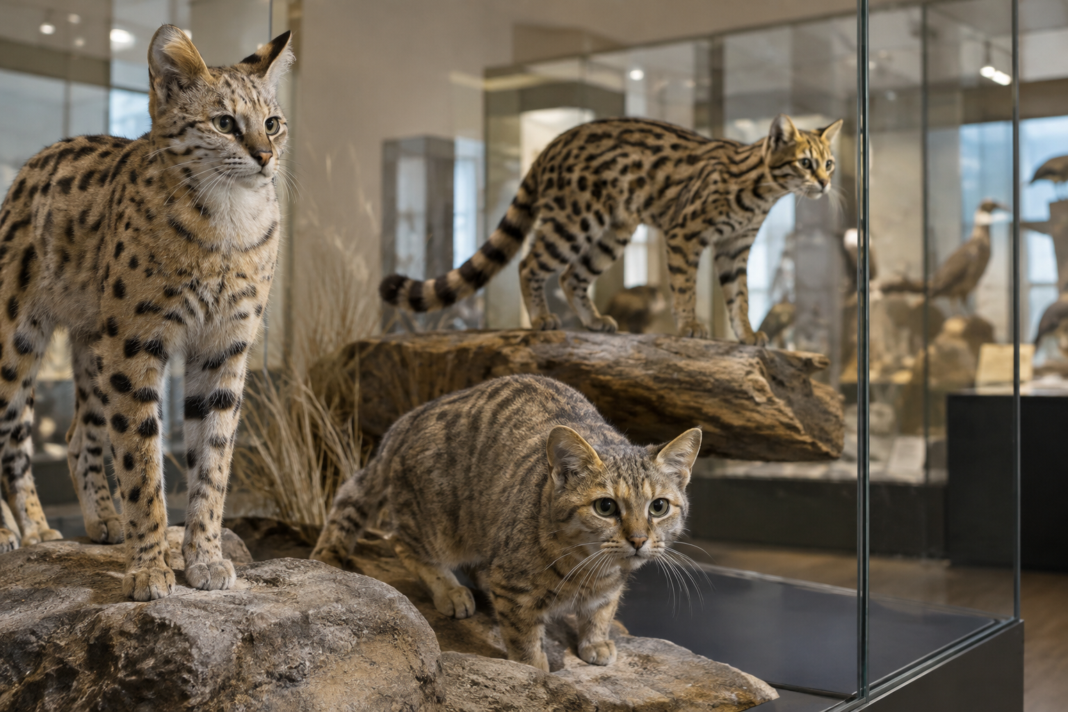 À Bordeaux, le Muséum fait une place au chat et à la famille des félins